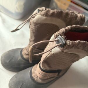 Kids' Tan Kamik Thermoinsulate Winter Boots